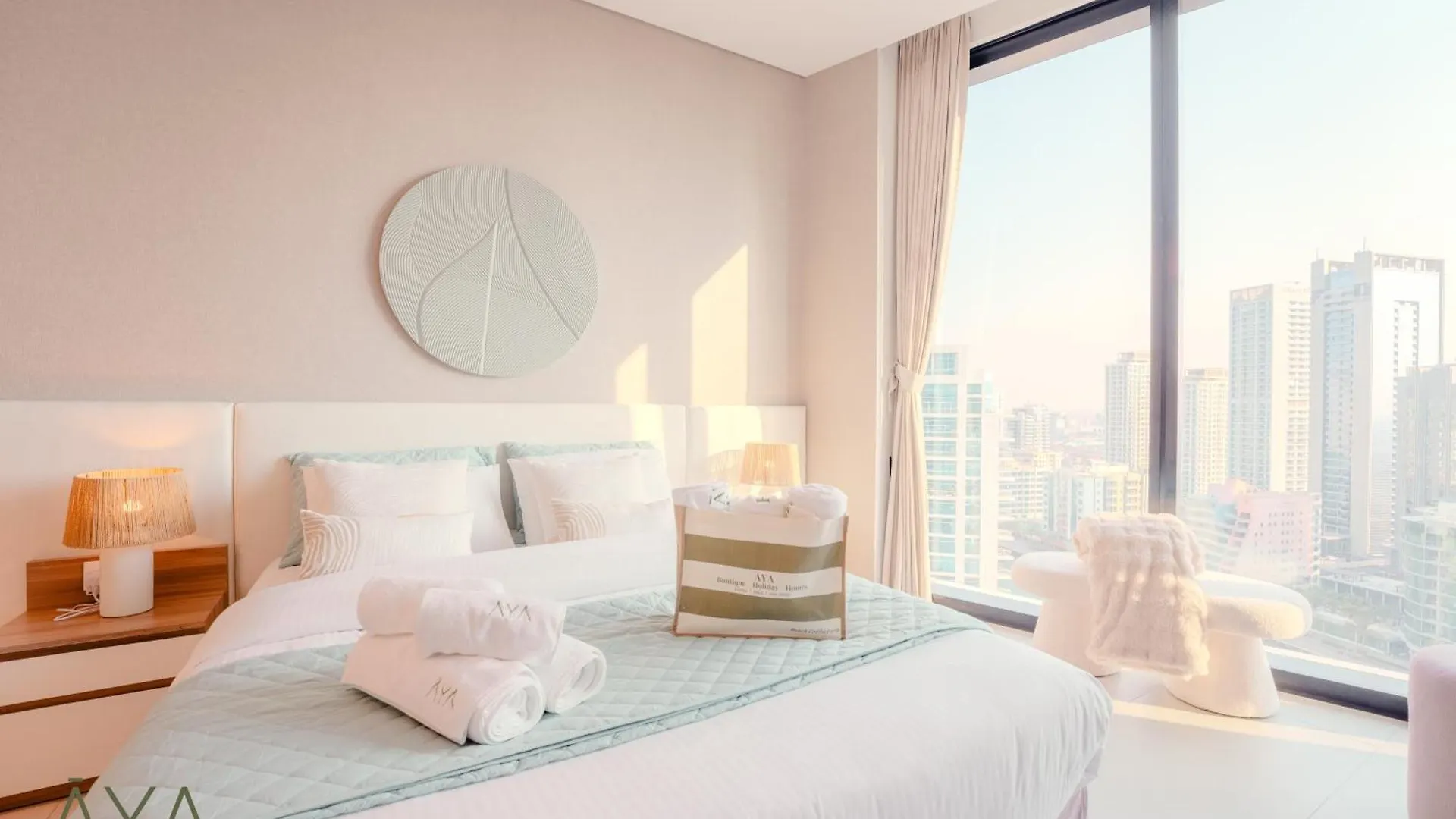 Apartmán Luxury Beachfront 1Br Jumeirah Gate Tower 1 By Aya Boutique Dubaj