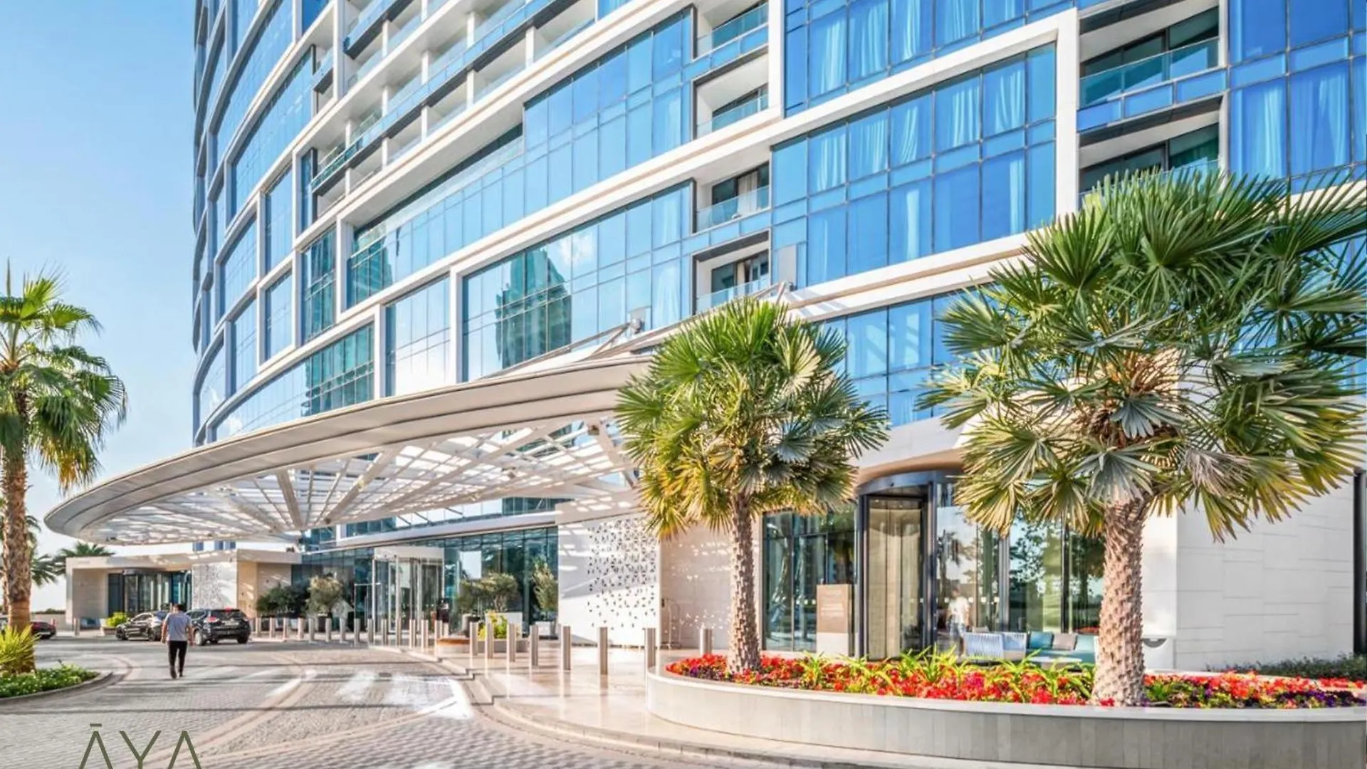 Luxury Beachfront 1Br Jumeirah Gate Tower 1 By Aya Boutique Dubaj